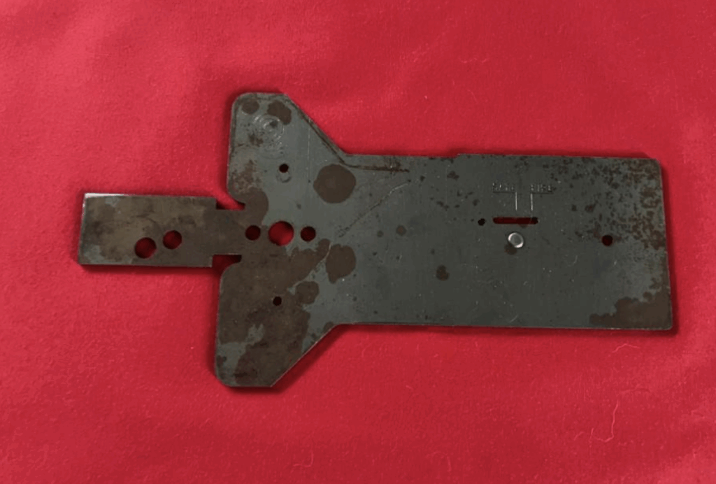 An original MAC-11 Cobray .380 receiver on sale last week at GunBroker.com. No Federal Firearm License is required for the purchase. The current bid was less than fifty dollars.  